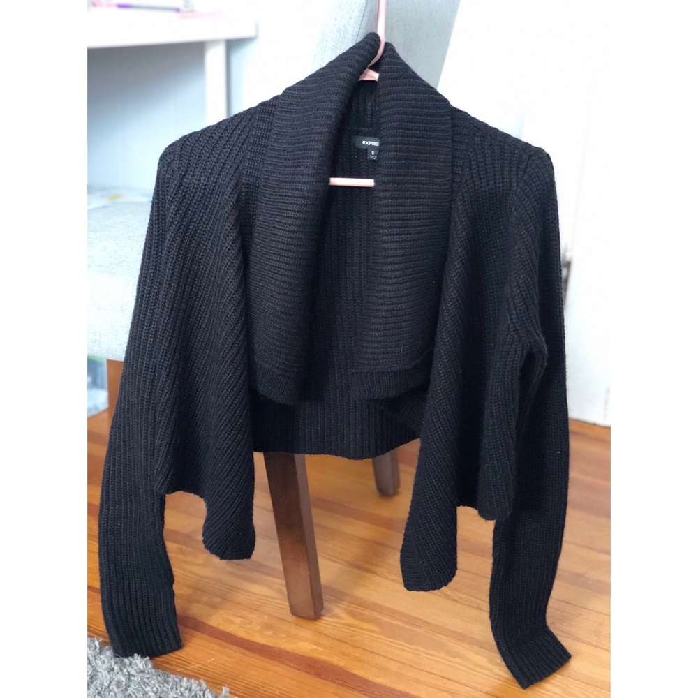Express Women’s Long Sleeve Open Front Cardigan